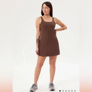 NWOT Girlfriend Collective Tommy Dress in Earth Color Size XL
